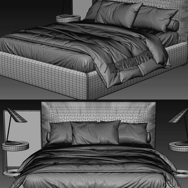 Meridiani Stone Plus Bed — Download