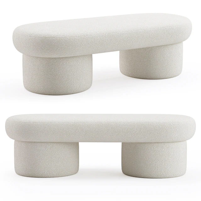 Zuster Cloud Sculptured Ottoman — Descargar