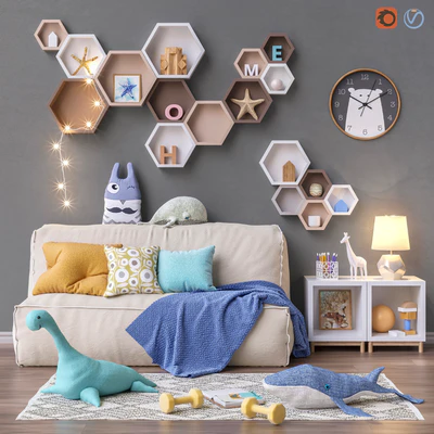 Toys and furniture set 28 — Ver 1