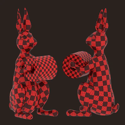 Hare / Rabbit - Toilet roll holder — Ver 6