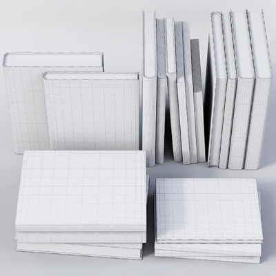 Book stack set 06 — Ver 4