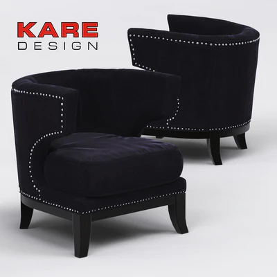 Armchair KARE Arm Chair Art Deco — Ver 1