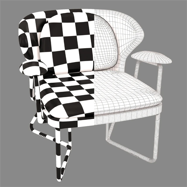 Chillax armchair & Coffee table QT — Descargar
