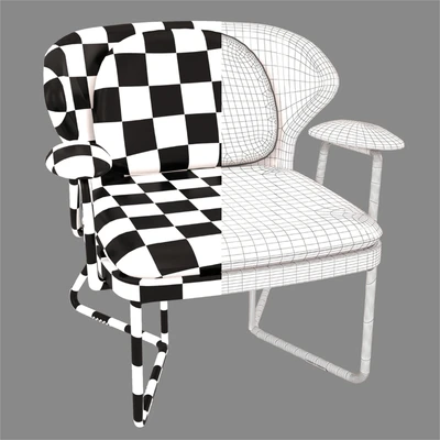 Chillax armchair & Coffee table QT — Ver 2