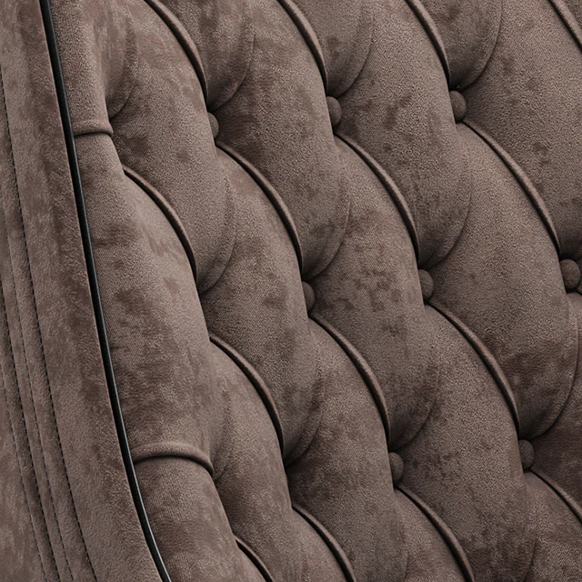 Chair vittoria frigerio Poggi High capitonne, Alfieri table — Descargar