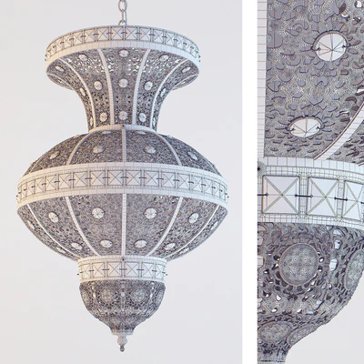 Chandelier and Sconce Oriental — Ver 3