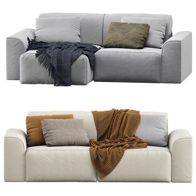 Corner Sofa Baivin Soft Light by Divan.ru / Диван Угловой Байвин — Вид 6