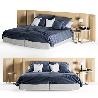 Flexform Eden Plus Bed — View 1