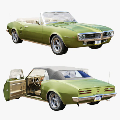 Pontiac firebird 1967 convertible — Ver 7