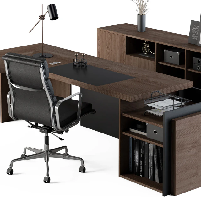 Office Furniture - Manager Set03 — Скачать
