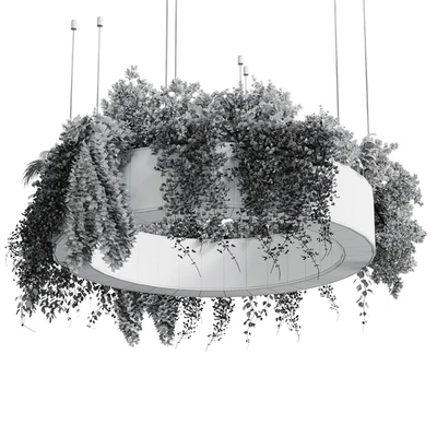pot light pendant - plant light hanging 05 — Вид 3
