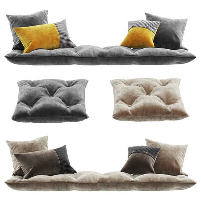 Seat pillow set 6 — Ver 1