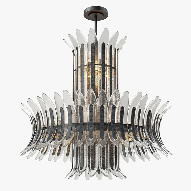 Wired Custom Lighting Palm Chandelier — Descargar
