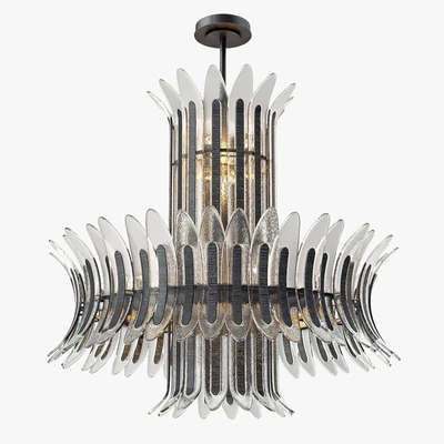 Wired Custom Lighting Palm Chandelier — Ver 1