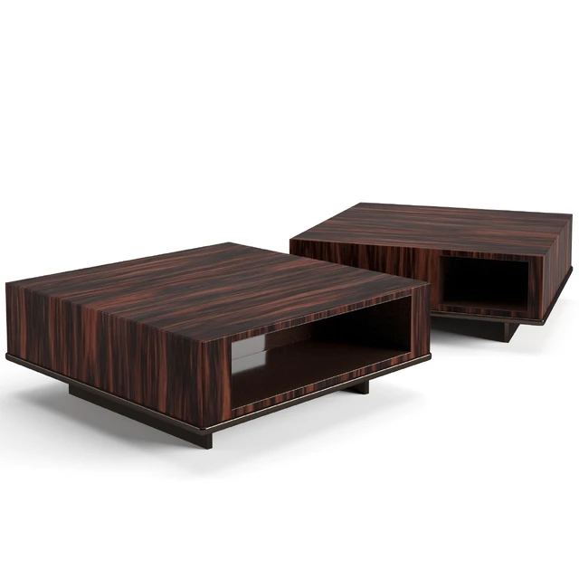 Minotti Roger coffee tables set — Скачать