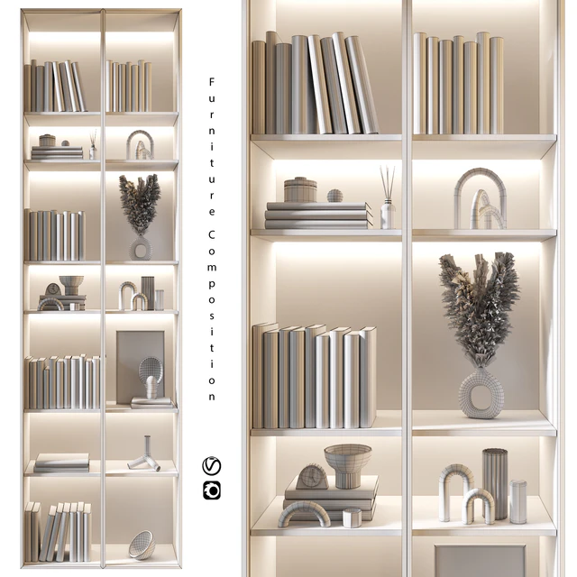 Furniture Composition | 490 | Шкаф — Скачать