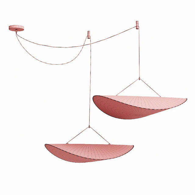 Tense Tyvek Pendant Lamp — Скачать