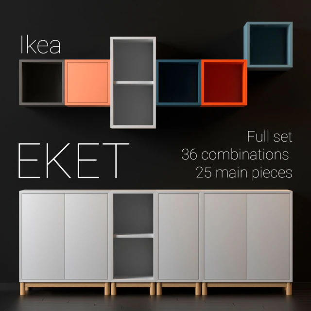 Ikea EKET full set / Ikea Ecket full collection — Descargar