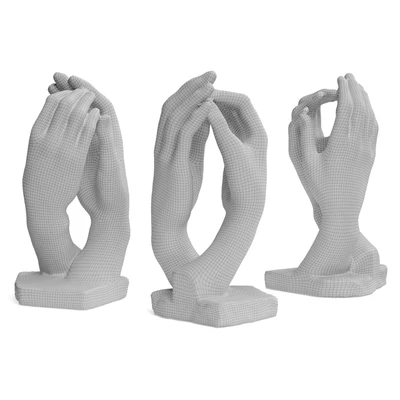 Hands Rodin sculpture — Ver 6