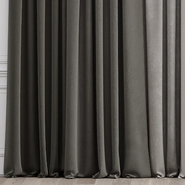 Curtains with moldings 538C — Download