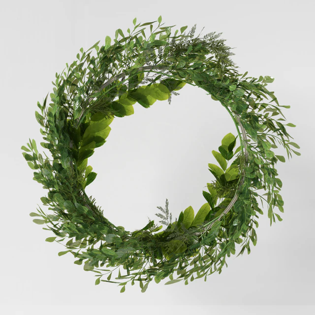 Wall hanging Green Leaf Ring-03 — Descargar