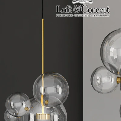 ПОДВЕСНОЙ СВЕТИЛЬНИК GIOPATO & COOMBES BOLLE BLS 6 LAMP — Вид 3