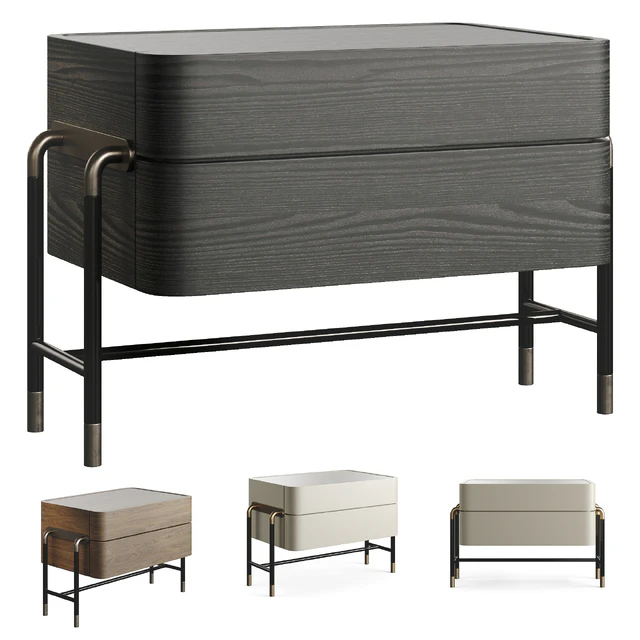 Mezzo Collection BENNETT Nightstand Table — Скачать