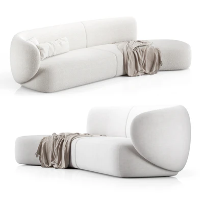 Swell Sofa 3 Seater Curved By Grado Design — Ver 1