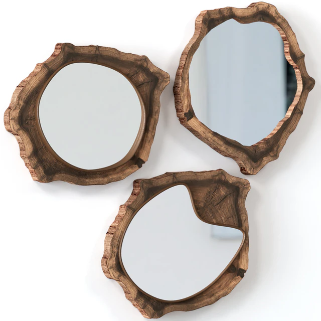 Collection of slab mirrors. — Descargar