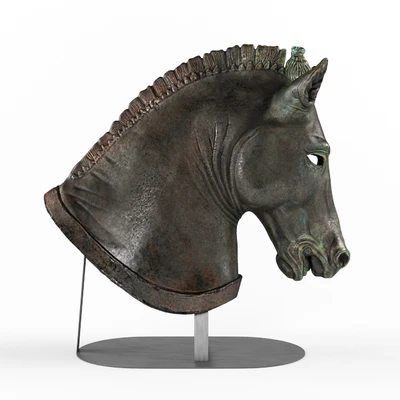Hellenistic Horse Head — Ver 3