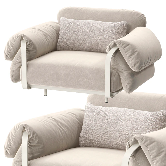 Narciso armchair by Baxter — Descargar
