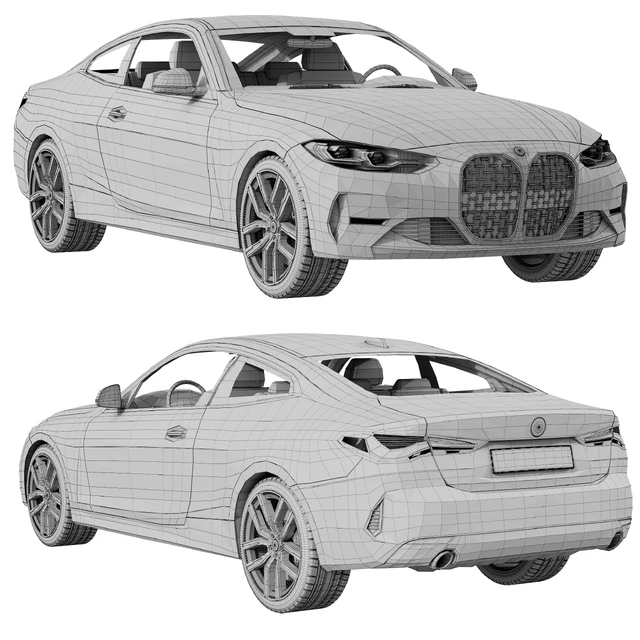 BMW 4 Series G22 2020 — Descargar