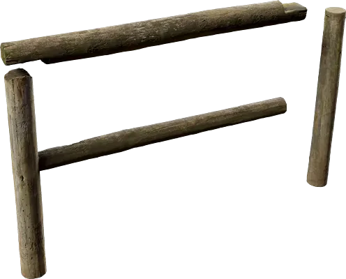 modular wooden fence 001 — Скачать