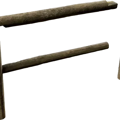 modular wooden fence 001 — Скачать