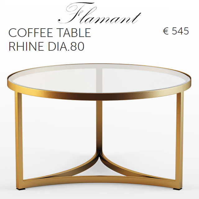 Flamant / COFFEE TABLE RHINE — Скачать