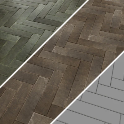 Porcelain stoneware tiles EQUIPE ARGILE 6x24.6 cm — descargar
