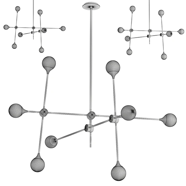 Люстра Baton Chandelier Large — Скачать