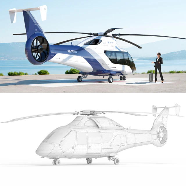 Helicopter KA-162 Private Heli — Descargar