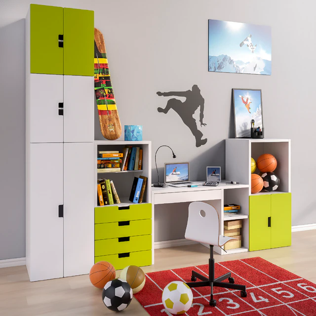 Модульная мебель и аксессуары для детской комнаты IKEA set 2 — Скачать