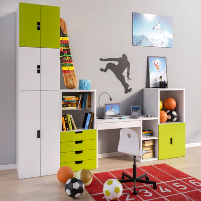 Модульная мебель и аксессуары для детской комнаты IKEA set 2 — Вид 3