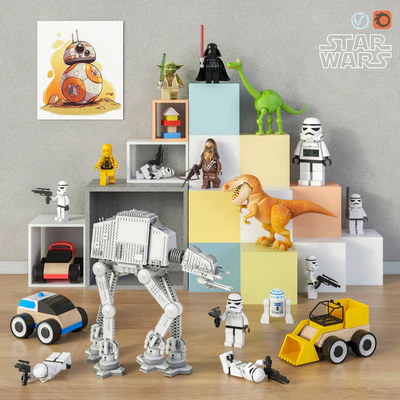 Toys and furniture set 12 — Вид 1