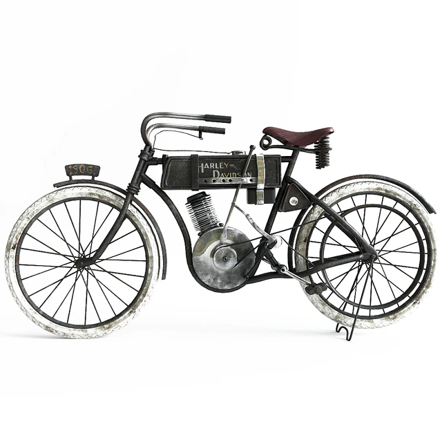Motorbike Harley-Davidson in 1906 — Descargar