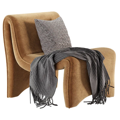Bridgette Cardiff Taupe Chair — Вид 5