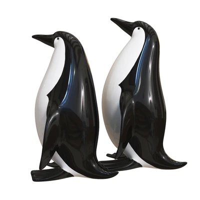 Penguin statuettes — Вид 3