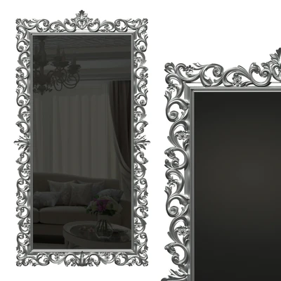 Floor mirror in a carved frame (baguette) — Ver 4