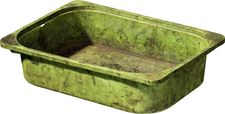 dirty plastic container 001 — Descargar