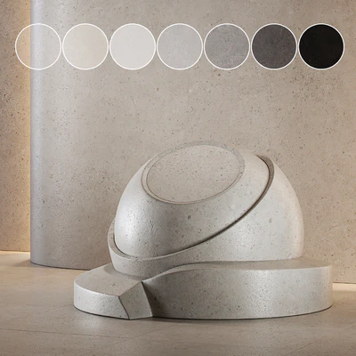 decorative plaster | Concrete set (seamless) | 05 — Ver 6