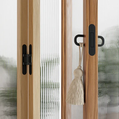 Fluted Glass Partition — Вид 5