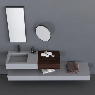Ceramica Cielo Modulo Washbasin — Ver 3