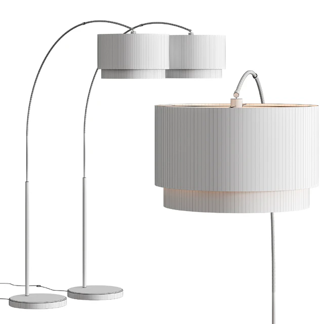 Crate and Barrel Meryl Arc Floor Lamp — Скачать
